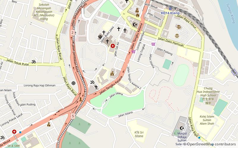 mpk jalan tengku kelana klang location map