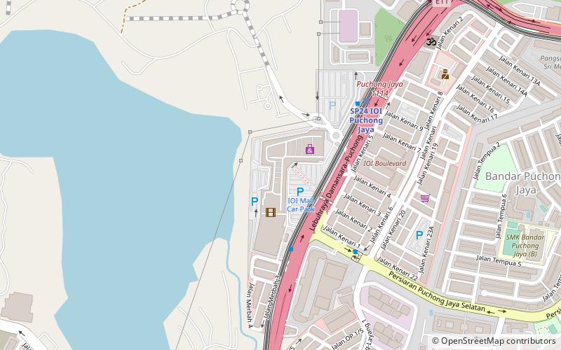 IOI Mall Puchong location map