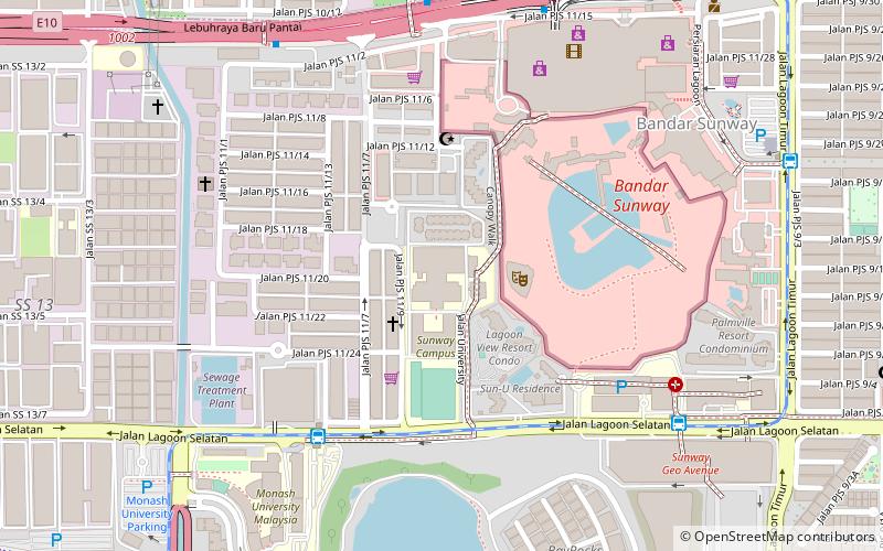 Sunway University location map