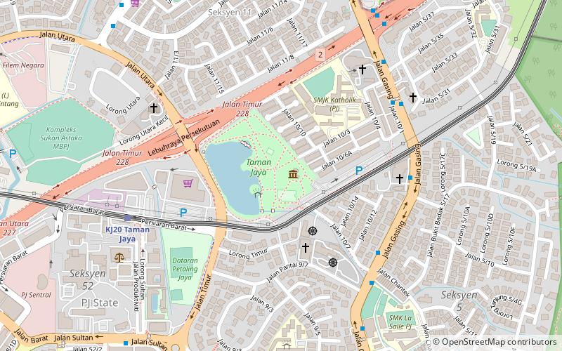 Petaling Jaya Museum location map