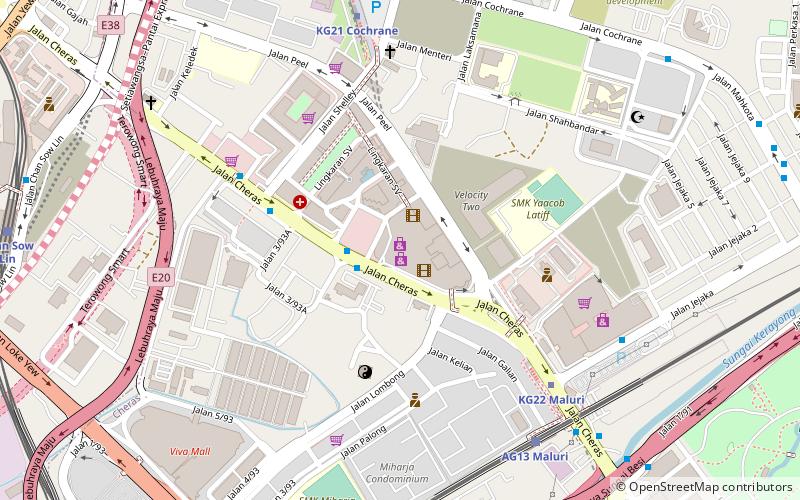 Sunway Velocity Mall location map