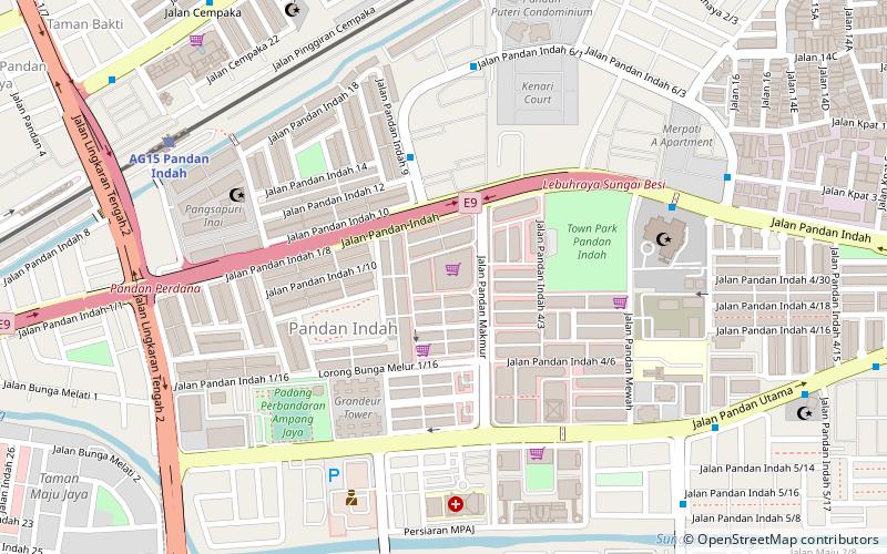 midpoint shopping complex kuala lumpur location map