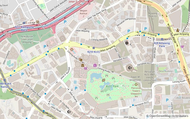 Petronas Gallery location map