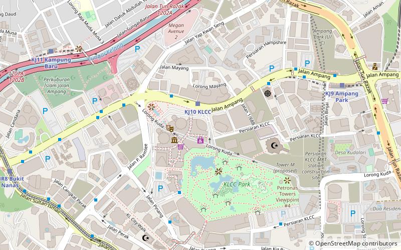 Menara Maxis location map
