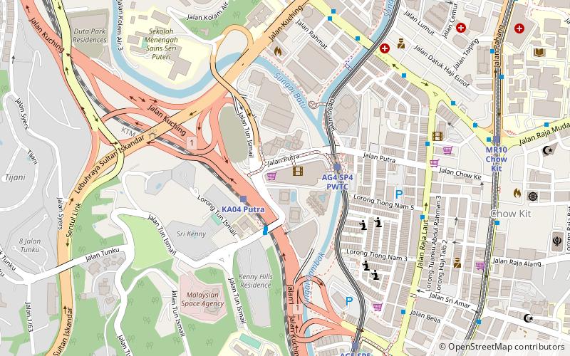 Sunway Putra Mall location map