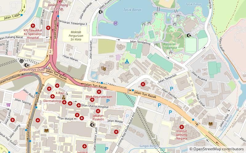 National Visual Arts Gallery location map