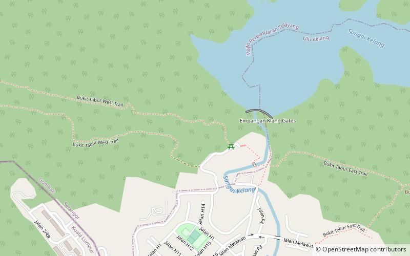 Bukit Tabur location map