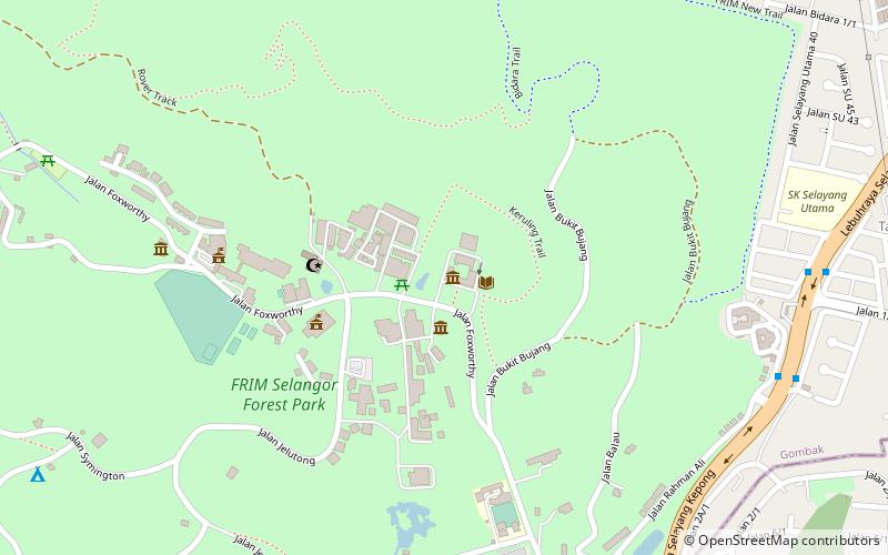 forest research institute malaysia museum kuala lumpur location map