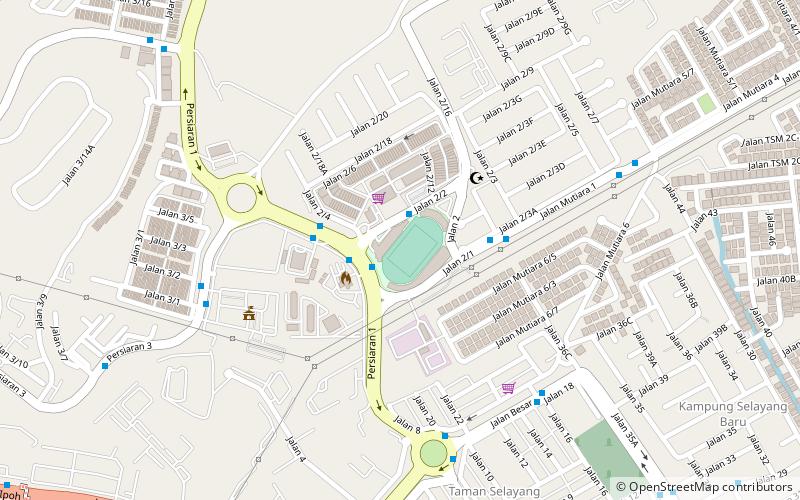 MP Selayang Stadium location map