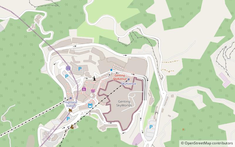 First World Hotel location map