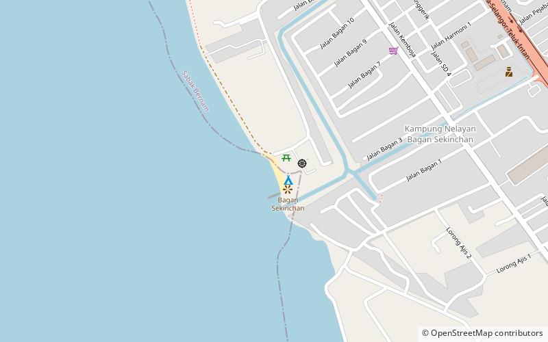 Pantai Redang location map