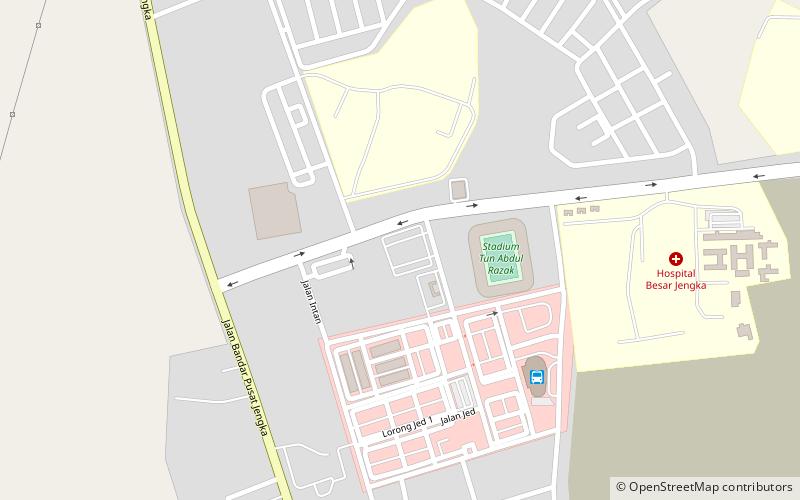 Tun Abdul Razak Stadium location map