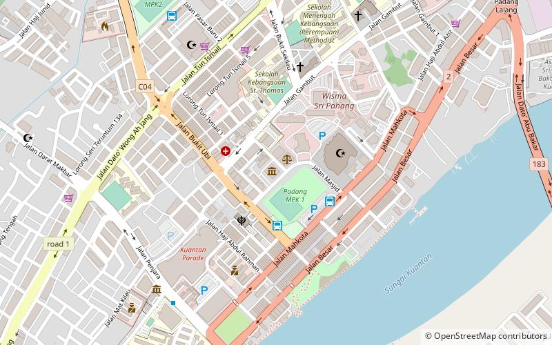 tokoh pahang museum kuantan location map