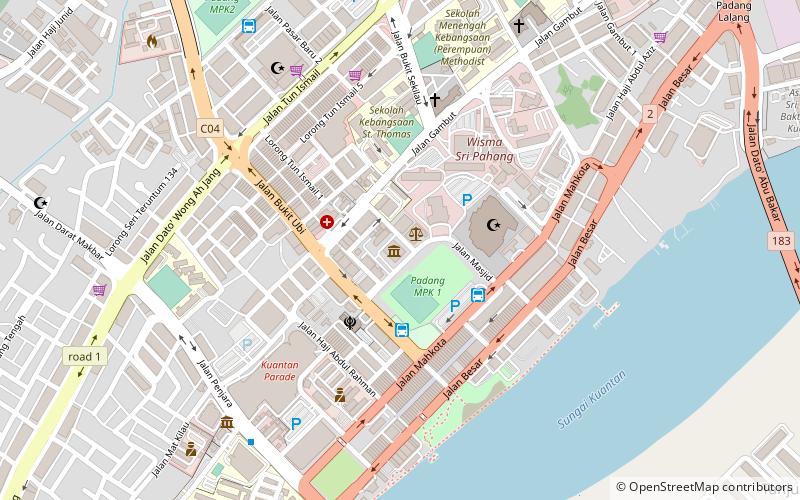 pahang art museum kuantan location map