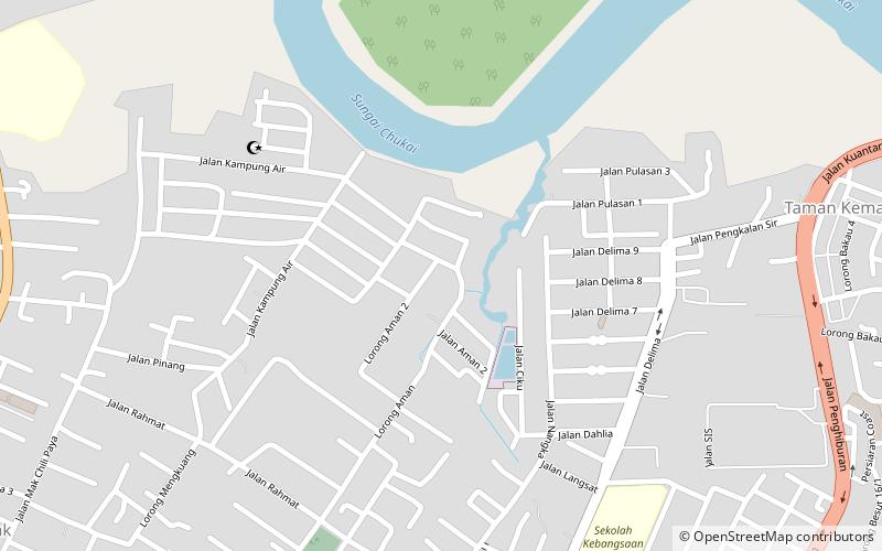 kemaman port location map