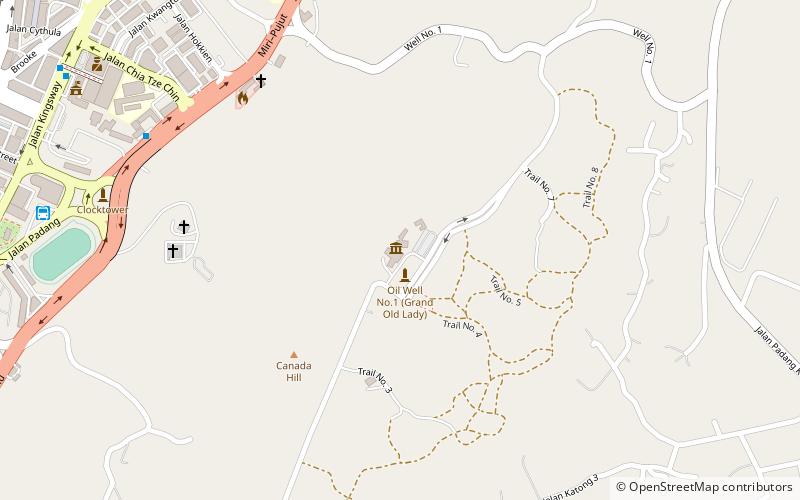 Petroleum Museum location map