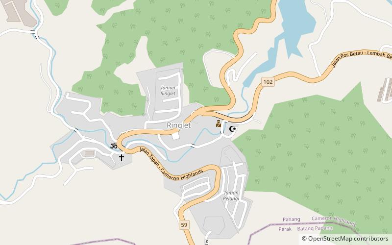Ringlet location map