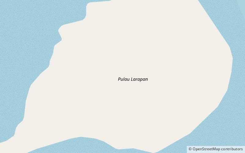 larapan island location map