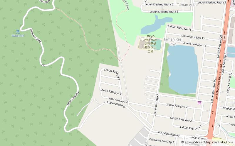 Bukit Kledang location map