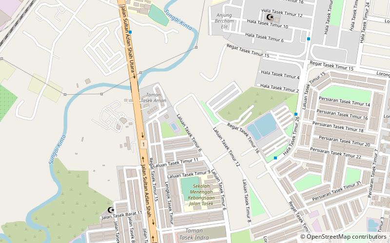 Bercham location map