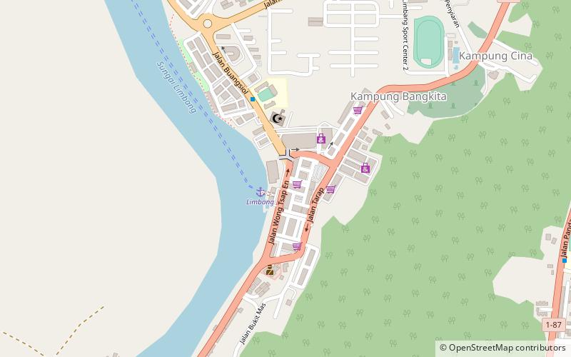 Limbang location map