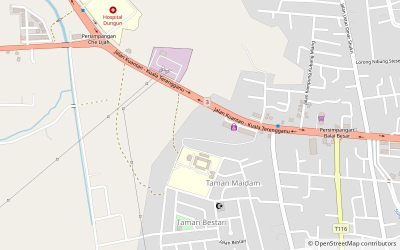 Dungun location map