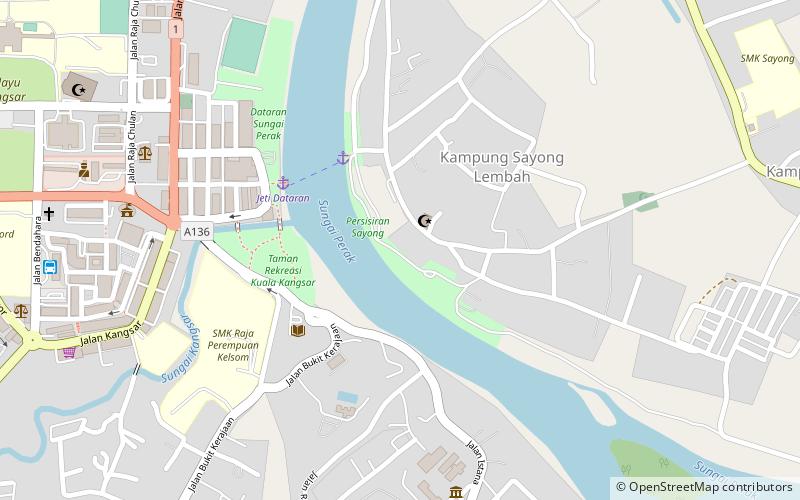 lembah sayong enterprise kuala kangsar location map