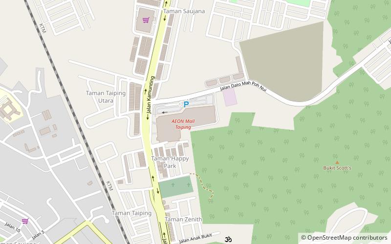 aeon mall taiping location map