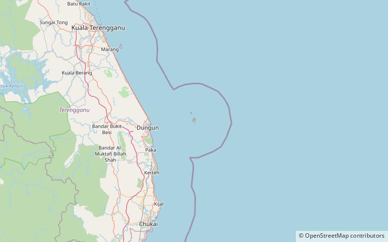 Isla Tenggol location map