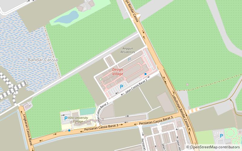 Design Village location map