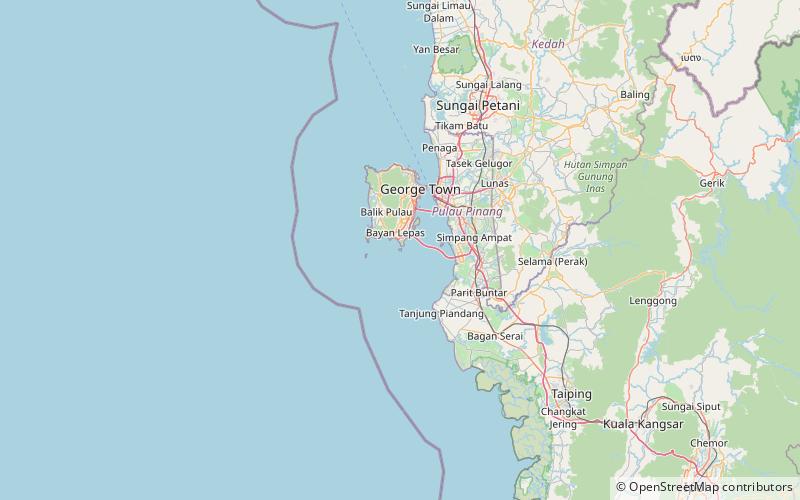 Rimau Island location map