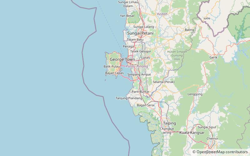 Sultan Abdul Halim Muadzam Shah Bridge location map