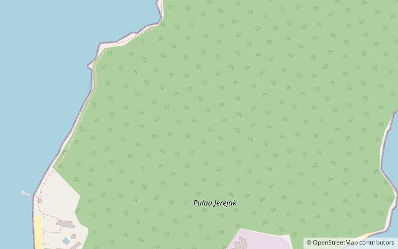 Jerejak Island location map