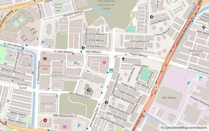 Sunshine Square location map
