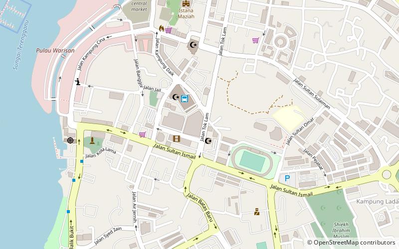paya bunga plaza kuala terengganu location map