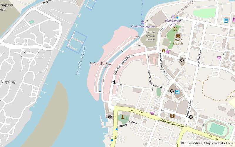 chinatown kuala terengganu location map