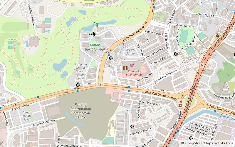 Bukit Jambul location map