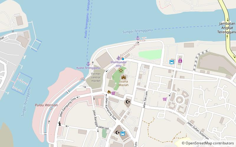bazaar warisan kuala terengganu location map