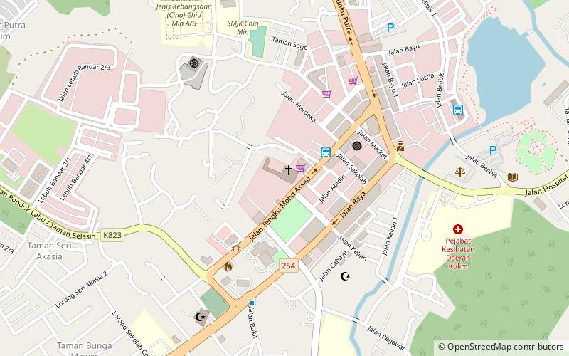church of the sacred heart of jesus kulim location map
