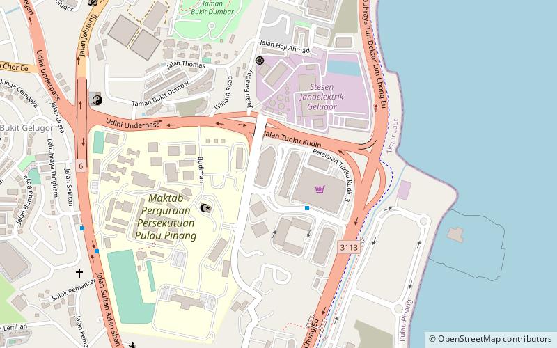 Udini Square location map