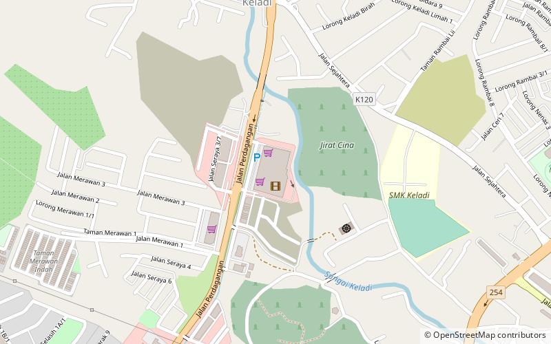 kulim central location map