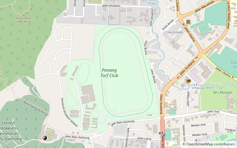penang turf club george town location map