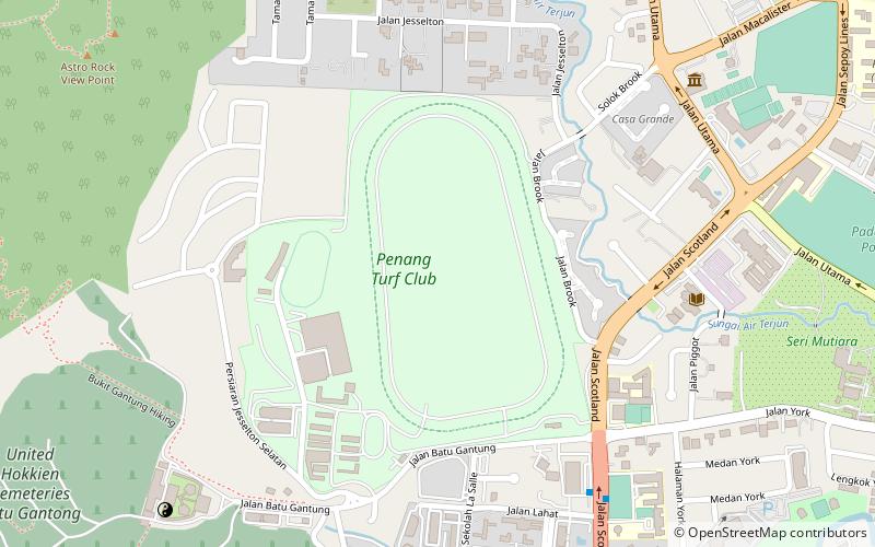 Penang Turf Club location map