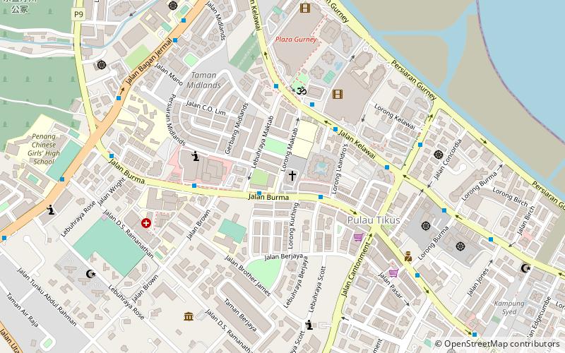 Church of the Immaculate Conception location map