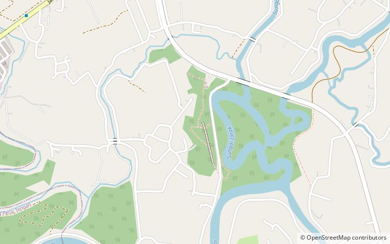 Air Hitam Dalam Educational Forest location map
