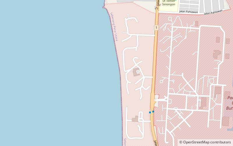 Teluk Air Tawar location map