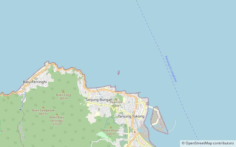 Tikus Island location map