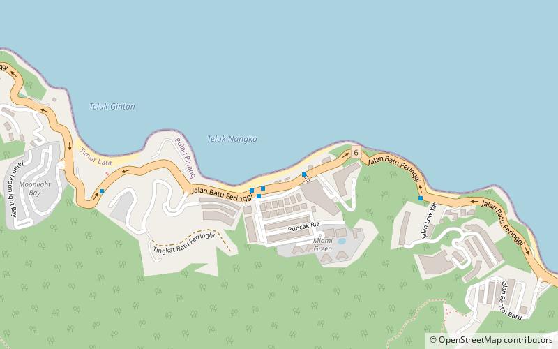 miami beach george town location map