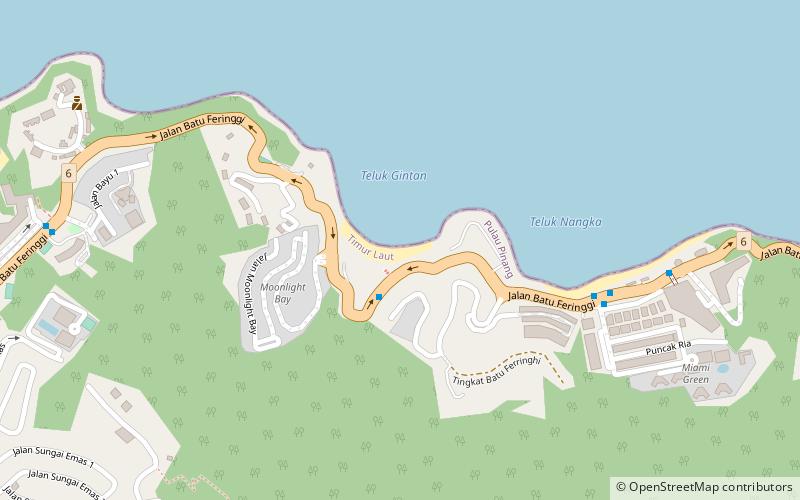 moonlight bay george town location map