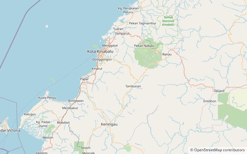 Banjaran Crocker location map